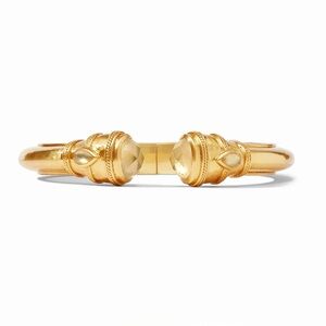 Julie Vos 24k gold plated cuff bracelet